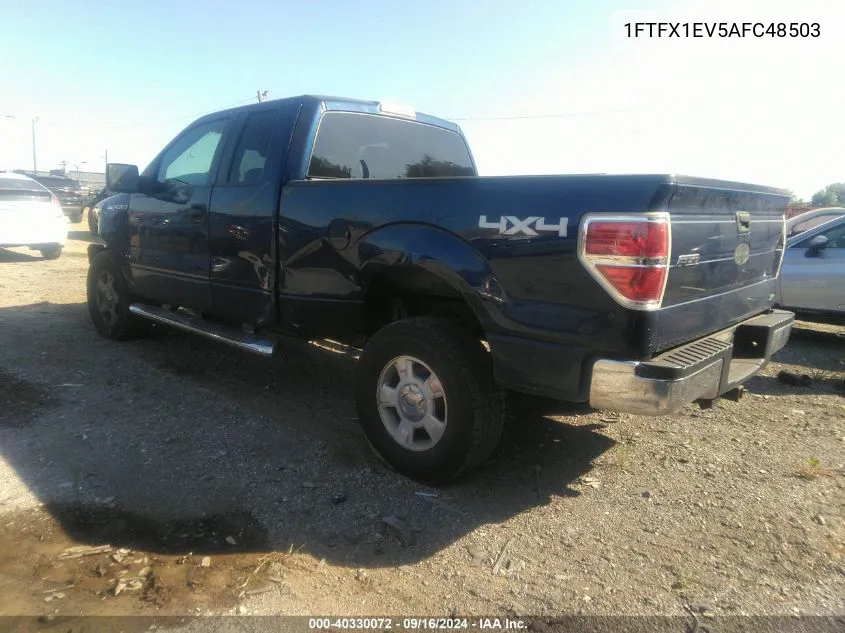 1FTFX1EV5AFC48503 2010 Ford F-150 Fx4/Lariat/Xl/Xlt