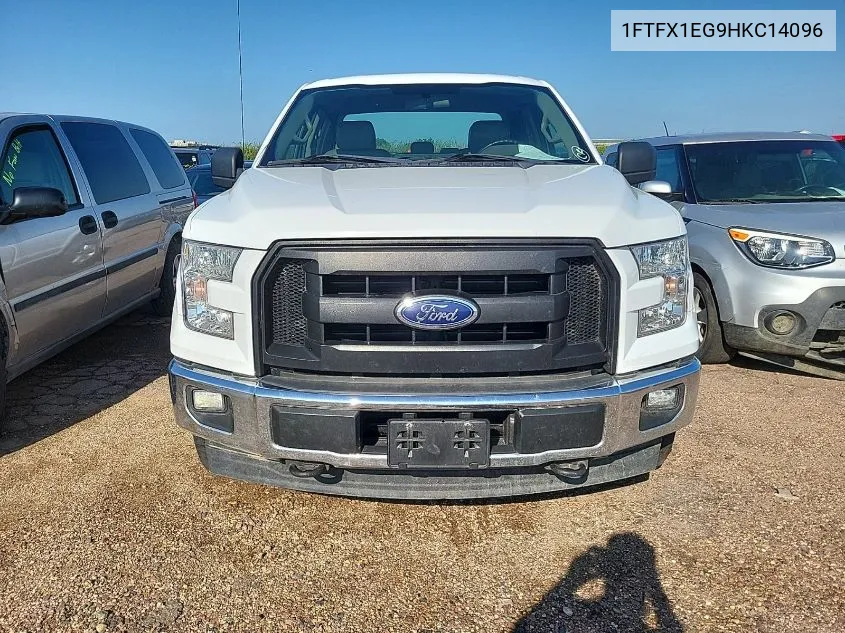 1FTFX1EG9HKC14096 2017 Ford F150 Super Cab