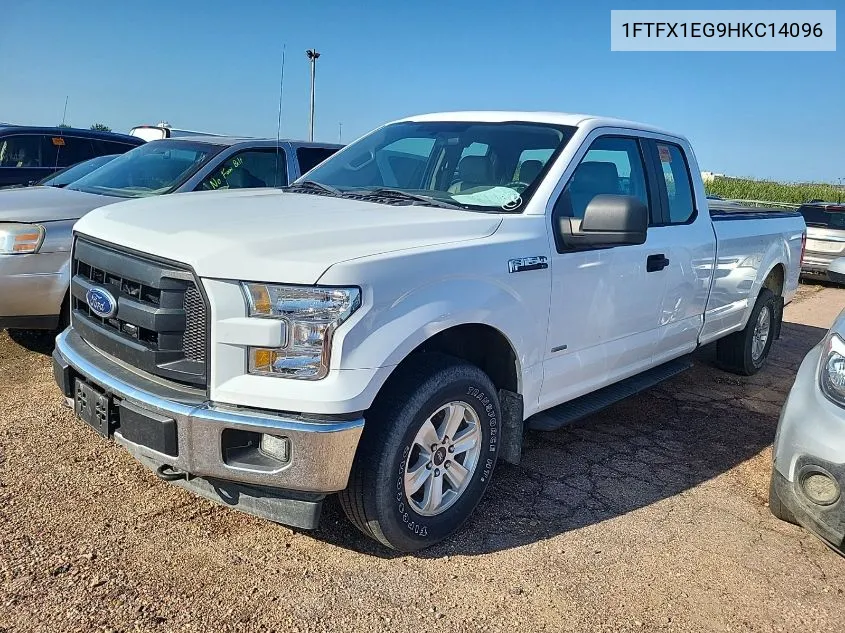 1FTFX1EG9HKC14096 2017 Ford F150 Super Cab