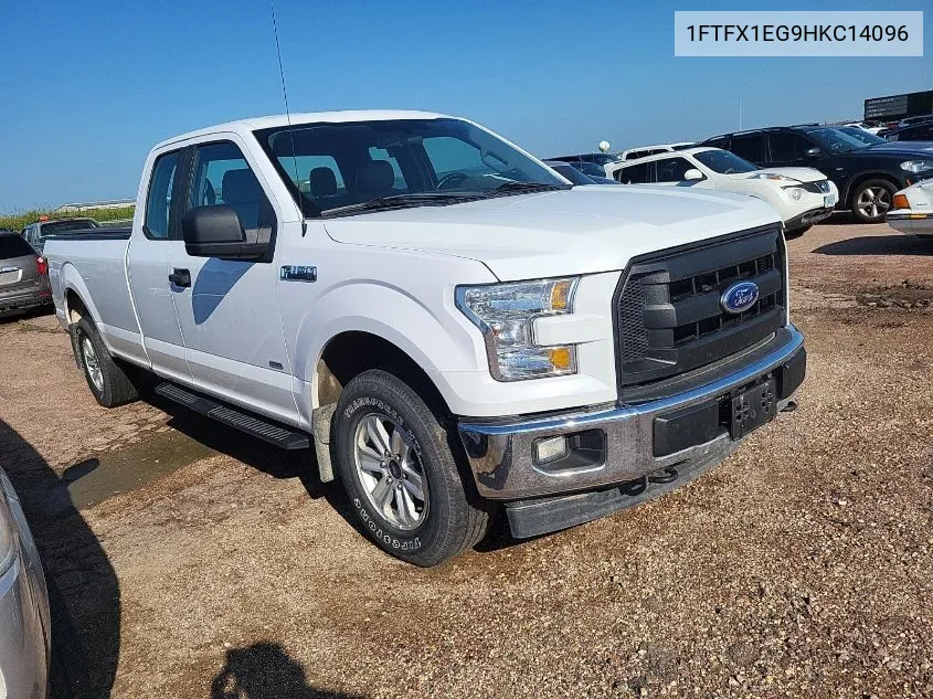 2017 Ford F150 Super Cab VIN: 1FTFX1EG9HKC14096 Lot: 40367327