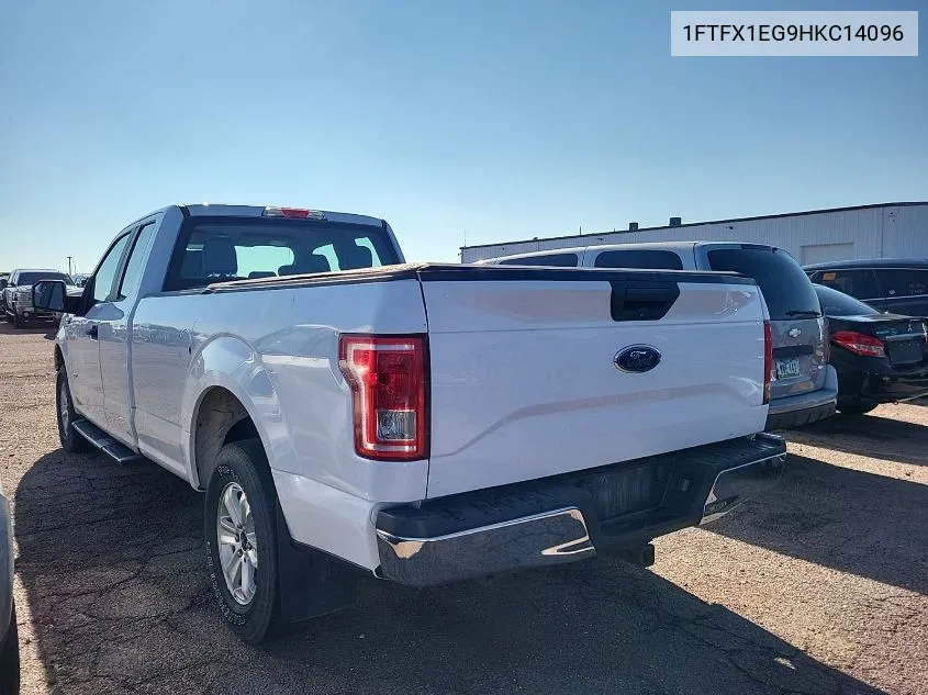 1FTFX1EG9HKC14096 2017 Ford F150 Super Cab