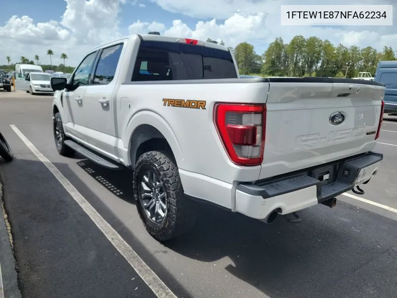 1FTEW1E87NFA62234 2022 Ford F150 Supercrew