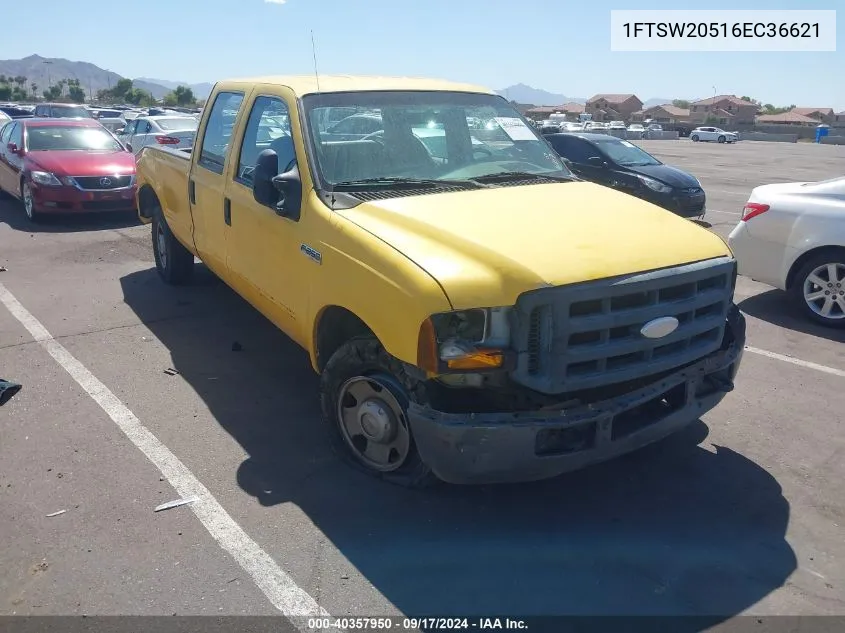 2006 Ford F-250 Lariat/Xl/Xlt VIN: 1FTSW20516EC36621 Lot: 40357950