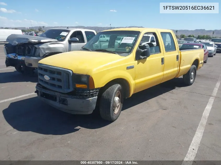 2006 Ford F-250 Lariat/Xl/Xlt VIN: 1FTSW20516EC36621 Lot: 40357950