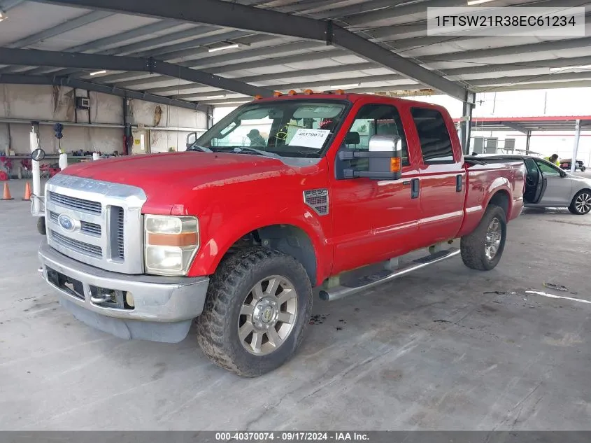 2008 Ford F-250 Fx4/Harley-Davidson/King Ranch/Lariat/Xl/Xlt VIN: 1FTSW21R38EC61234 Lot: 40370074