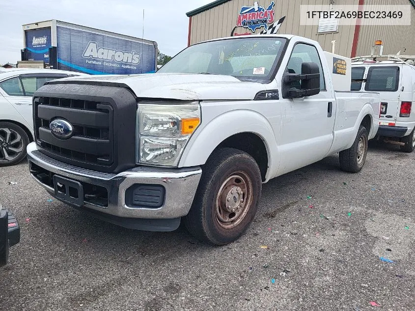 2011 Ford F250 Super Duty VIN: 1FTBF2A69BEC23469 Lot: 40363929