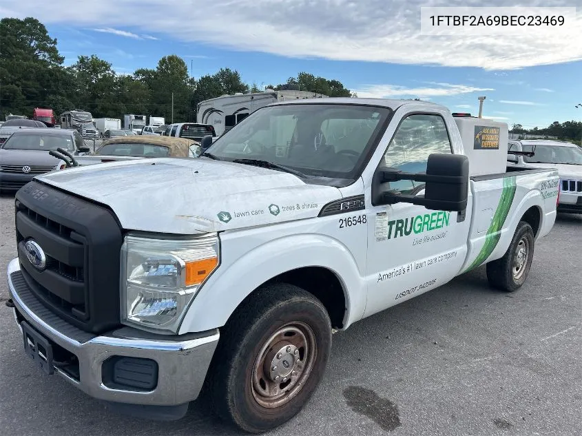 2011 Ford F250 Super Duty VIN: 1FTBF2A69BEC23469 Lot: 40363929