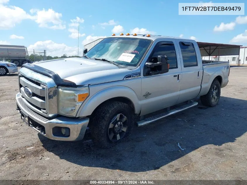 2013 Ford F-250 Lariat VIN: 1FT7W2BT7DEB49479 Lot: 40334994