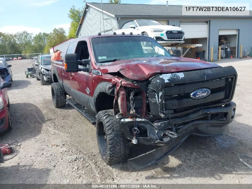 2013 Ford F-250 Lariat VIN: 1FT7W2BT3DEA10627 Lot: 40351296