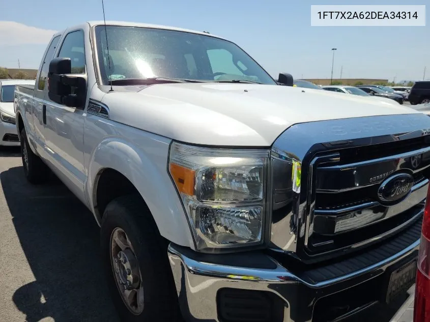 2013 Ford F-250 Xlt VIN: 1FT7X2A62DEA34314 Lot: 40376101