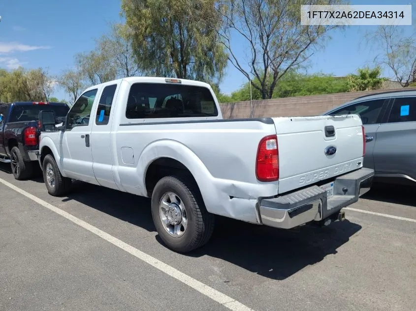 1FT7X2A62DEA34314 2013 Ford F-250 Xlt