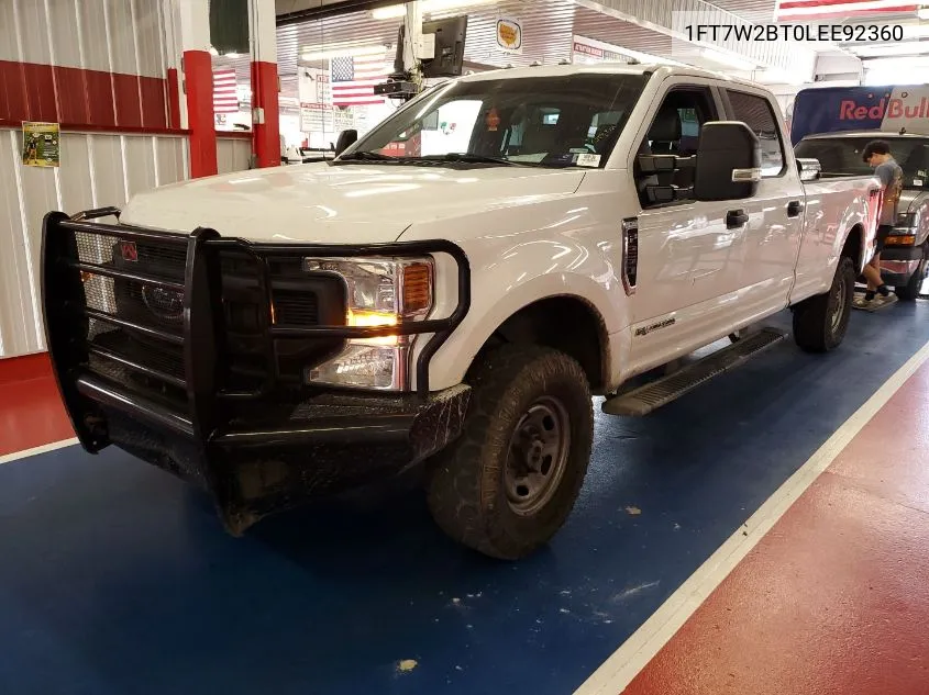 2020 Ford F-250 Xl VIN: 1FT7W2BT0LEE92360 Lot: 40386137