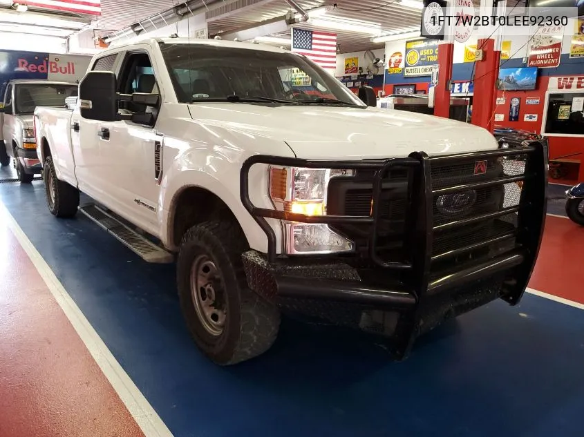 2020 Ford F-250 Xl VIN: 1FT7W2BT0LEE92360 Lot: 40386137