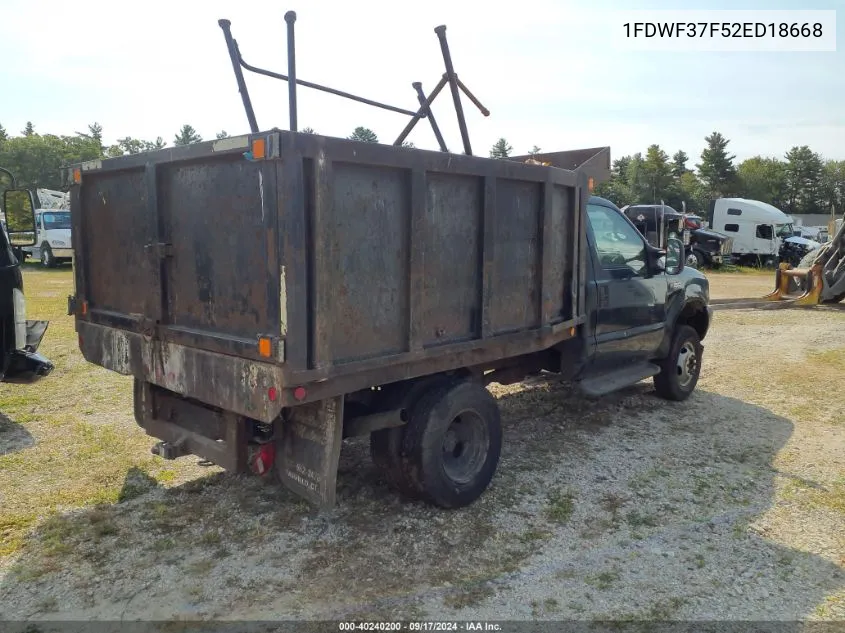 1FDWF37F52ED18668 2002 Ford F-350 Xl/Xlt