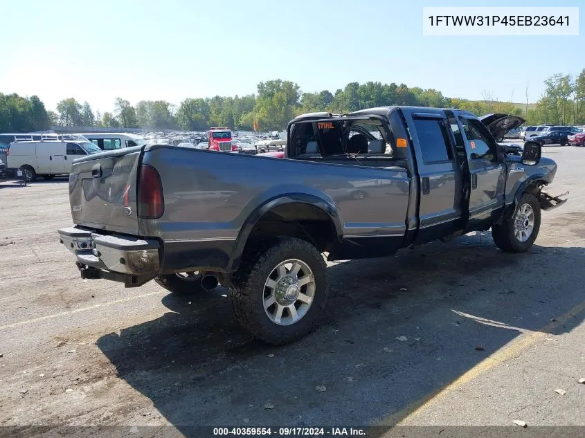 2005 Ford F-350 Lariat/Xl/Xlt VIN: 1FTWW31P45EB23641 Lot: 40359554