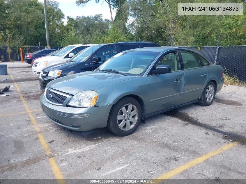 2006 Ford Five Hundred Sel VIN: 1FAFP24106G134873 Lot: 40356845