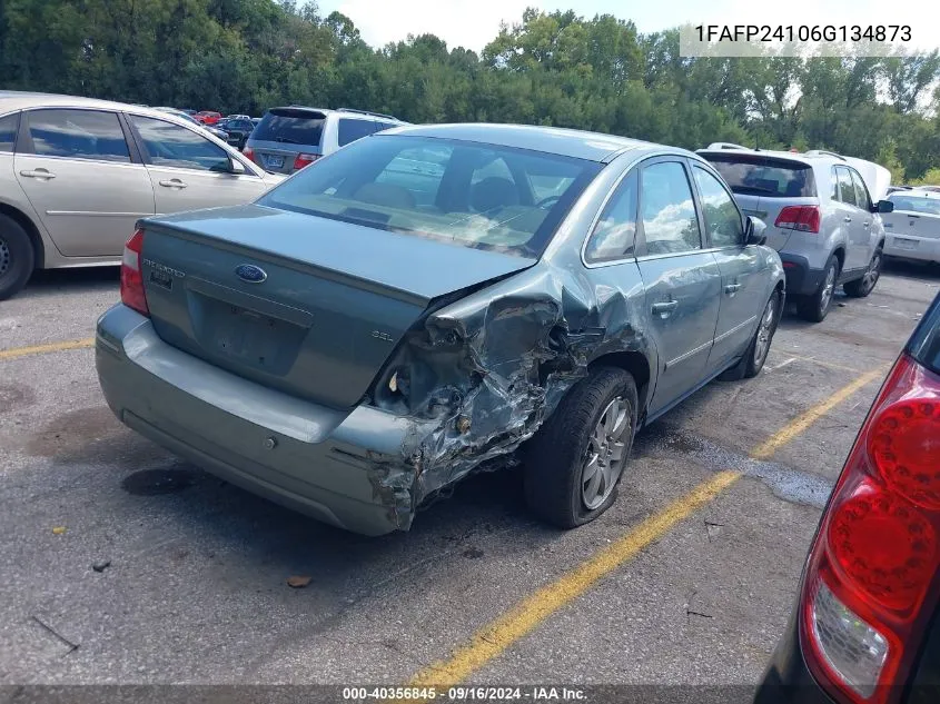 2006 Ford Five Hundred Sel VIN: 1FAFP24106G134873 Lot: 40356845