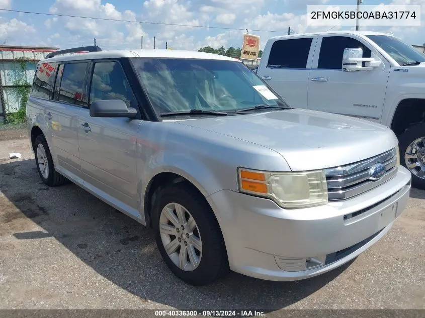 2FMGK5BC0ABA31774 2010 Ford Flex Se