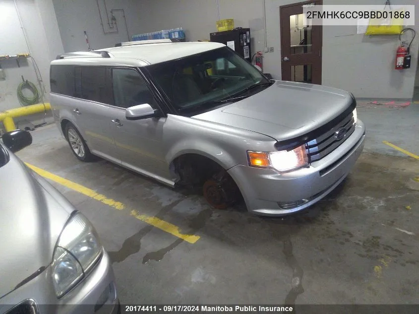 2011 Ford Flex Sel VIN: 2FMHK6CC9BBD01868 Lot: 20174411