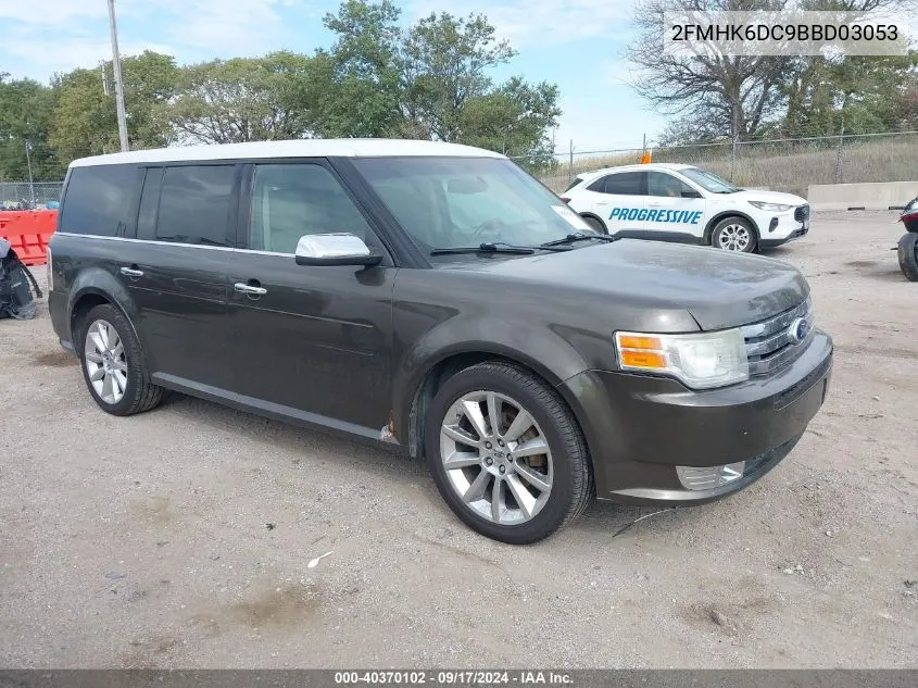 2011 Ford Flex Limited VIN: 2FMHK6DC9BBD03053 Lot: 40370102