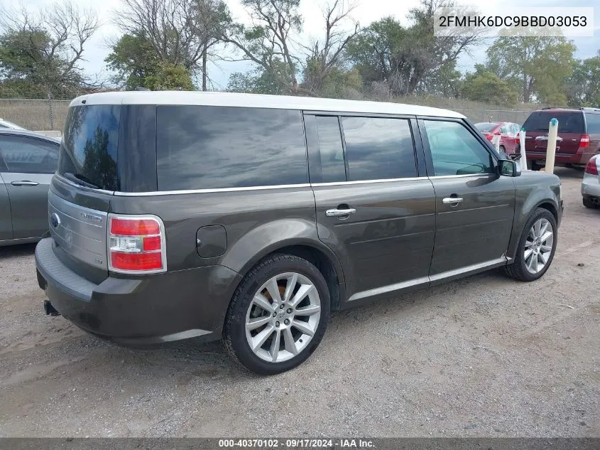 2011 Ford Flex Limited VIN: 2FMHK6DC9BBD03053 Lot: 40370102