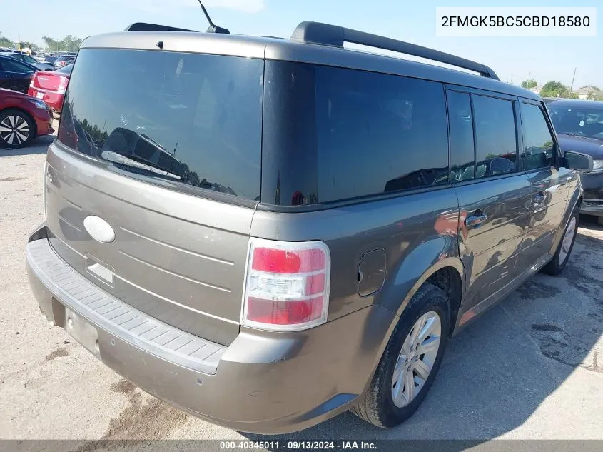 2FMGK5BC5CBD18580 2012 Ford Flex Se