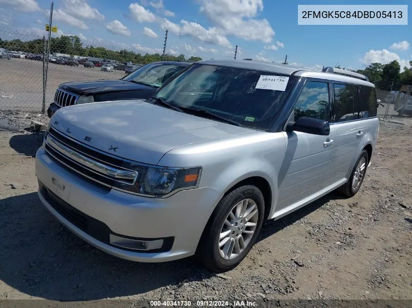 2013 Ford Flex Sel VIN: 2FMGK5C84DBD05413 Lot: 40341730