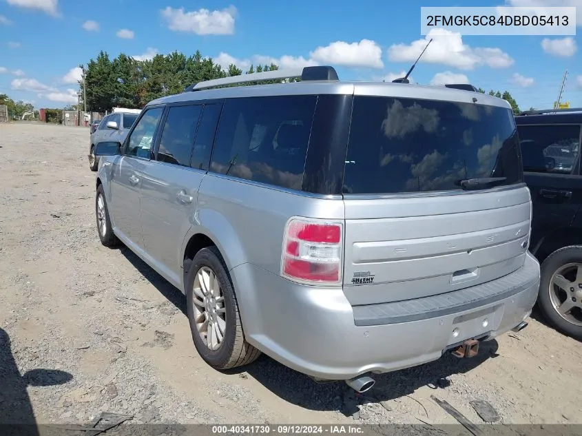 2013 Ford Flex Sel VIN: 2FMGK5C84DBD05413 Lot: 40341730