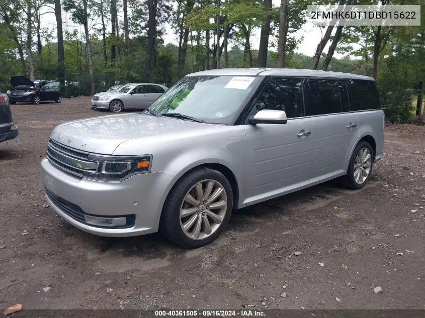 2013 Ford Flex Limited VIN: 2FMHK6DT1DBD15622 Lot: 40361505