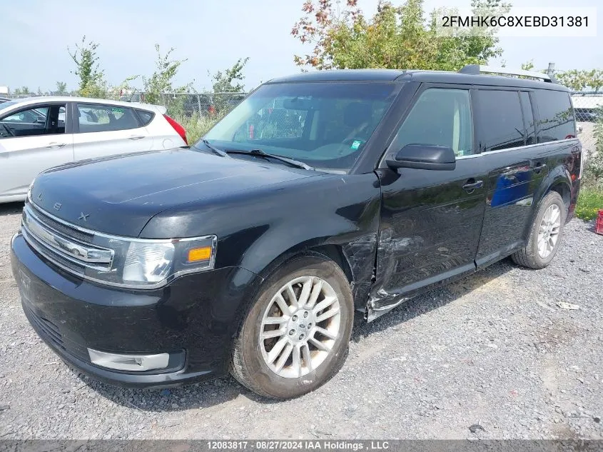 2014 Ford Flex Sel VIN: 2FMHK6C8XEBD31381 Lot: 12083817