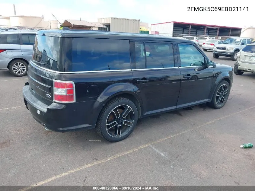 2014 Ford Flex VIN: 2FMGK5C69EBD21141 Lot: 40320066