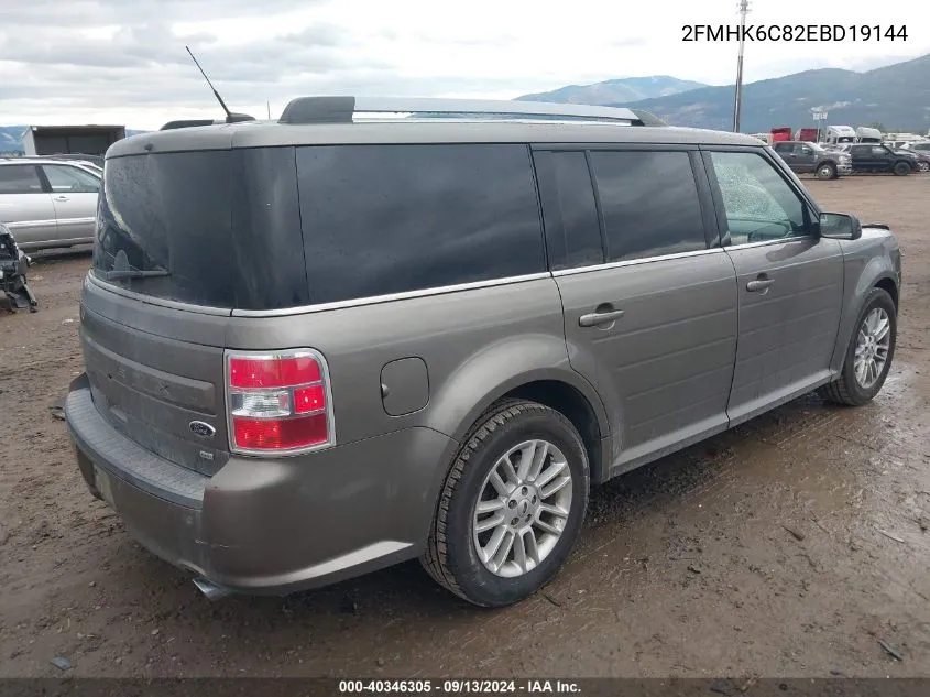 2014 Ford Flex Sel VIN: 2FMHK6C82EBD19144 Lot: 40346305