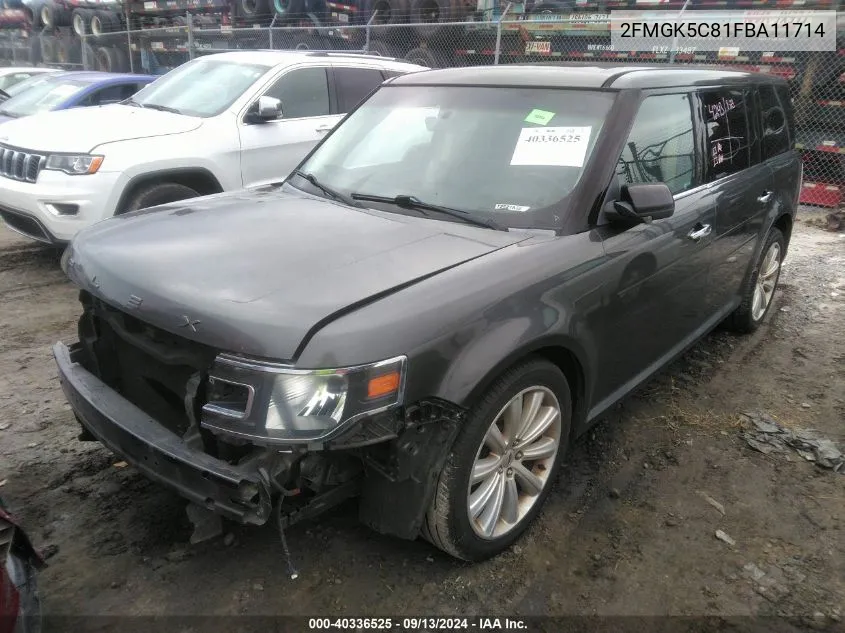 2FMGK5C81FBA11714 2015 Ford Flex Sel