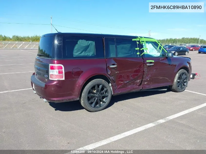 2FMHK6C89HBA10890 2017 Ford Flex Sel