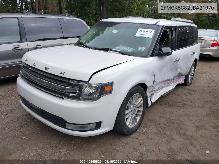 2018 Ford Flex Sel VIN: 2FMGK5C82JBA21970 Lot: 40348625