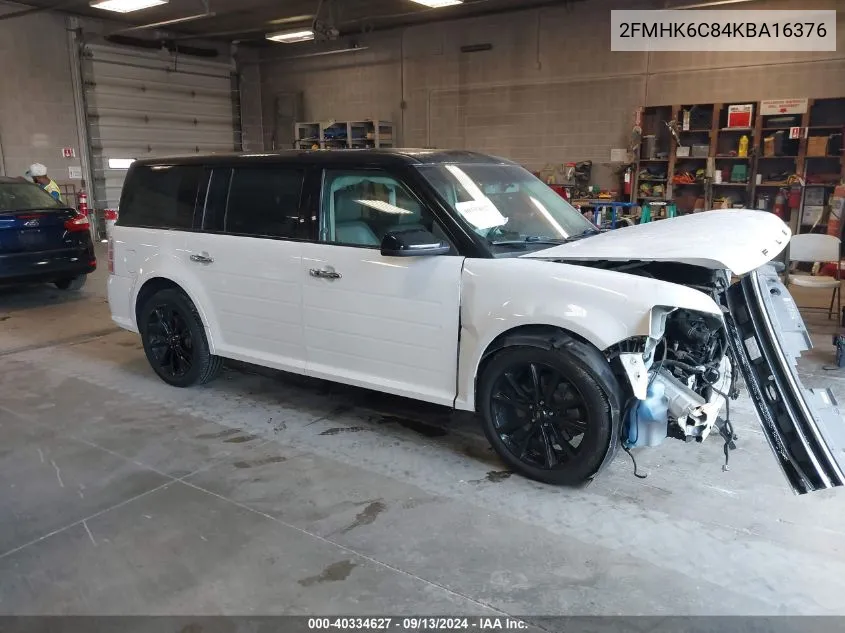 2019 Ford Flex Sel VIN: 2FMHK6C84KBA16376 Lot: 40334627