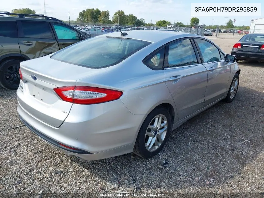 2013 Ford Fusion Se VIN: 3FA6P0H79DR295859 Lot: 40356844