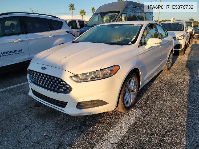 1FA6P0H71E5376732 2014 Ford Fusion Se