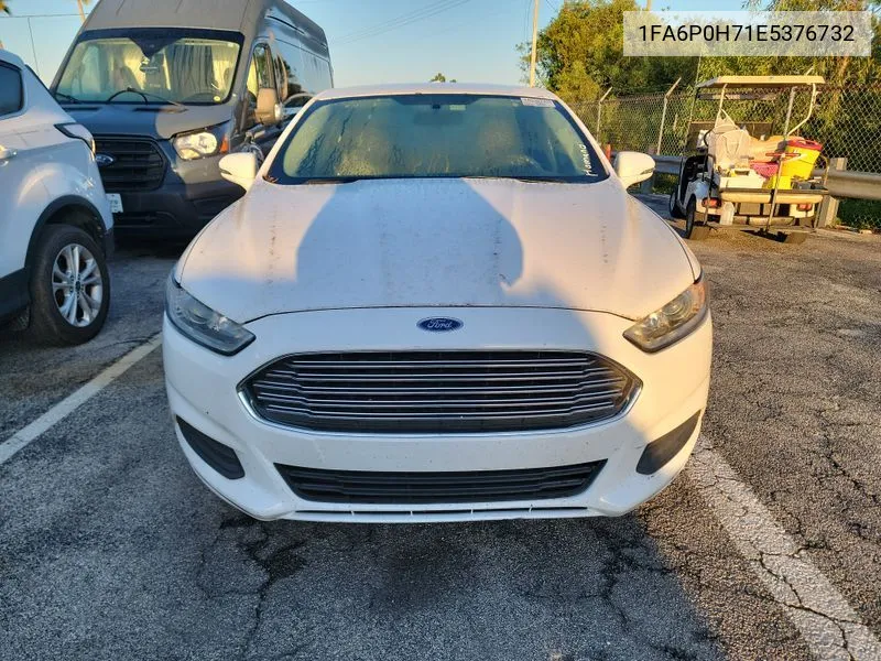 2014 Ford Fusion Se VIN: 1FA6P0H71E5376732 Lot: 40363468