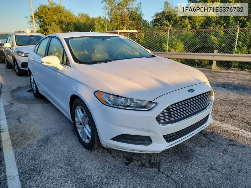 1FA6P0H71E5376732 2014 Ford Fusion Se