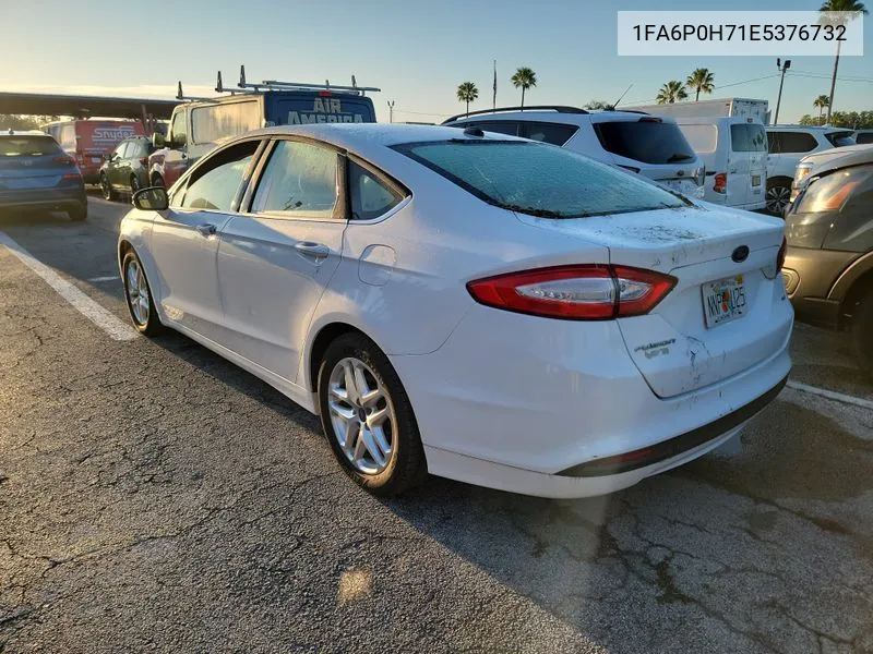 2014 Ford Fusion Se VIN: 1FA6P0H71E5376732 Lot: 40363468