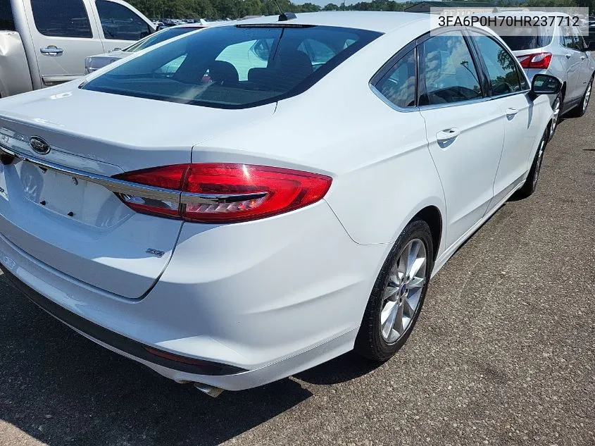 3FA6P0H70HR237712 2017 Ford Fusion Se