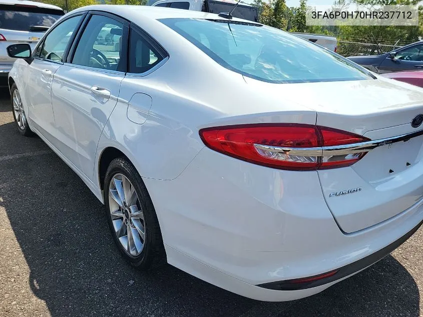 3FA6P0H70HR237712 2017 Ford Fusion Se