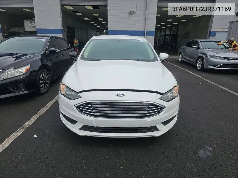 2018 Ford Fusion Se VIN: 3FA6P0H72JR271169 Lot: 40363535