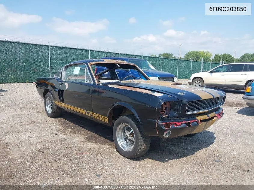 1966 Ford Mustang VIN: 6F09C203850 Lot: 40075898