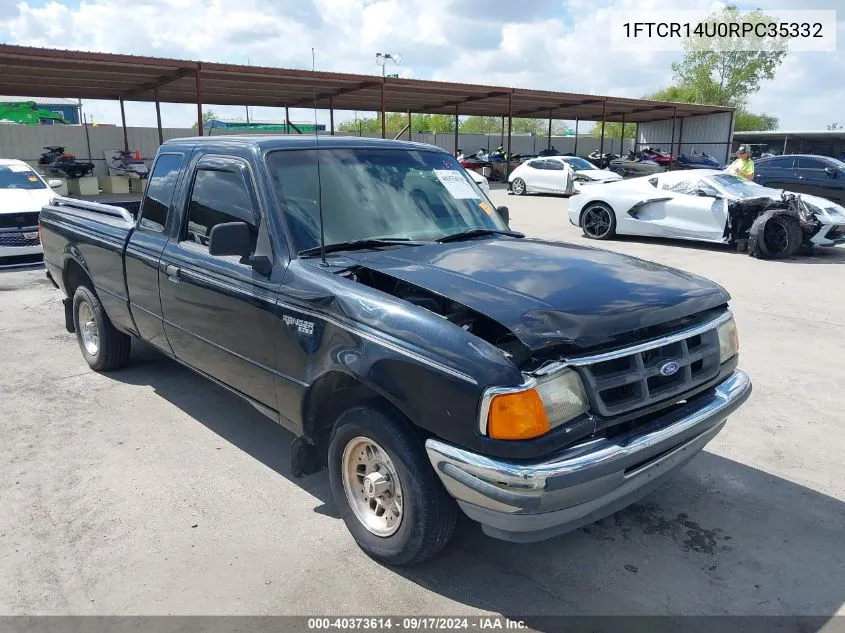 1994 Ford Ranger Super Cab VIN: 1FTCR14U0RPC35332 Lot: 40373614