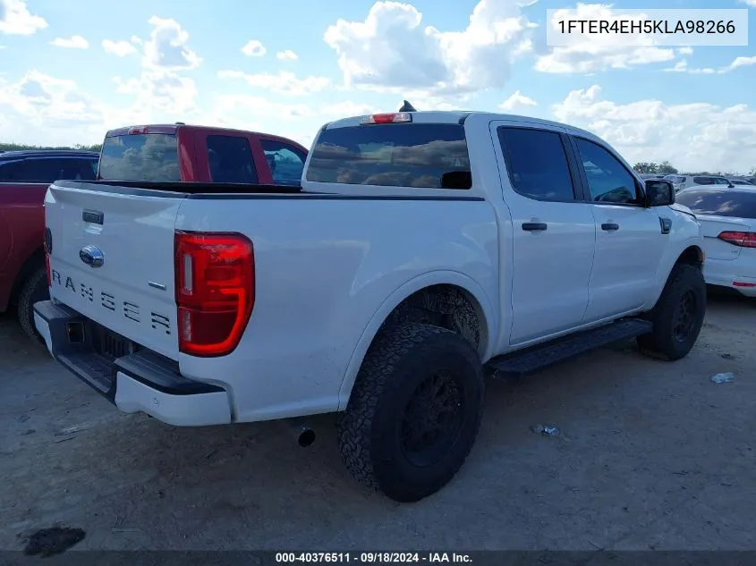 2019 Ford Ranger Xl/Xlt/Lariat VIN: 1FTER4EH5KLA98266 Lot: 40376511