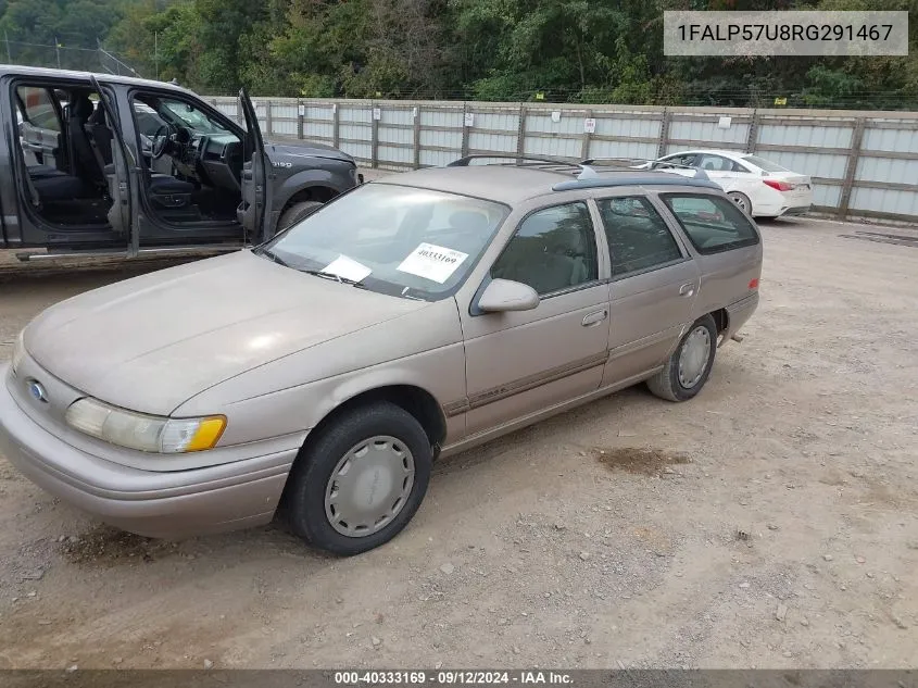 1994 Ford Taurus Gl VIN: 1FALP57U8RG291467 Lot: 40333169