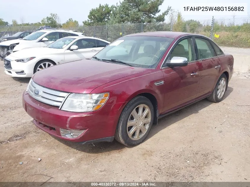 2008 Ford Taurus Limited VIN: 1FAHP25W48G156882 Lot: 40330372