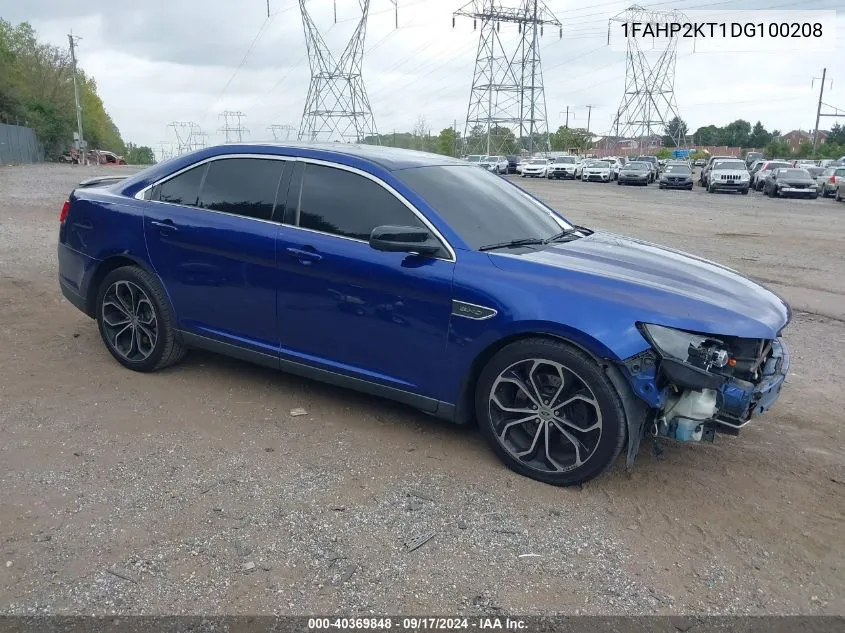 2013 Ford Taurus Sho VIN: 1FAHP2KT1DG100208 Lot: 40369848